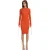 Off White Dames/Dames Slim Trui (Koraalrood)