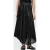 AllSaints Jax Skirt Metallic Black