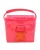 Christopher Kane Crossbodytas met veiligheidsgesp in roze lakleer