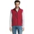 SOLS Heren Rallye Softshell Mouwloos Gilet (Peperrood)