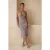 TRENDYOLMİLLA Dames Bruin Effen Midi Mouwloos Strandkleding Recht Jurken