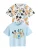 Next Shirt ‘Mickey Mouse’  lichtblauw / lichtgroen / oranje / zwart / wit