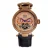 Heritor Automatic Ganzi semi-skelet lederen band horloge