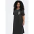 ONLY CARMAKOMA T-shirtjurk met backprint zwart
