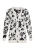 Sidona Gebreid vest  zwart / wolwit