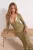 TRENDYOLMİLLA Dames Kaki Grafisch Maxi Lang Strandkleding Bodycon Strandjurken