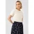 s.Oliver BLACK LABEL gebloemde T-shirt ecru