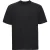 Russell Europa Heren Werkkleding Korte Mouwen Katoenen T-Shirt (Zwart)