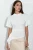 Oversized Crewneck Drape Blouse