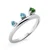 Orphelia Dames 925 Sterling Zilveren Ring – Zilver ZR-7497