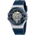 Maserati Potenza R8821108028 Automatische Skeleton Wijzerplaat Herenhorloge 42mm Blauw Siliconen Band