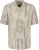 Jacquard overhemd korte mouw