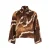 VILA tie-dye blousetop – bruin/ecru