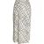 Dreimaster midirok Dames wol wit zwart