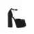 Versace zijden satijnen plateau pumps