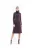 Wollen Blend Polo Hals Jurk