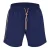 Boss Heren Polyester gestreepte zwembroek Relaxed Fit (Marine)