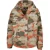 Urban Classics Ladies Oversized Camo Parka Jacket Brick Camo