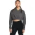 Under Armour Dames Rival cropped sweatshirt met ronde hals van badstof (Grijs)