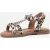Clic! Bunnies Bette Beach sandalen goud