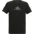 Regatta Heren Breezed Mountain Peaks T-Shirt (Zwart)