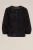 WE Fashion – Dames Blouse met embroideries – Regular fit – Zwart – Katoen –