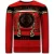 Tony Backer Sweater met print leeuw strass