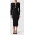 GUESS Agathe Ribbed Ls Mid Jet Black A996