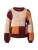 VILA – VIHALLO O-NECK L/S JACQUARD KNIT TOP/PB – Dames – Gebreide truien