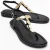 Marea Leer Plat Sandaal (Women)