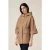 Oltre Cotton Parka With Hood Beige