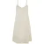 Urban Classics Ladies Viscose Satin Slip Dress Whitesand