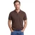 Brax polo bruin normale fit 3 knoopjes