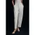Geplooide broek met hoge taille en wijde pijpen