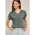 Cecil Dames Shirt met decoratieve stiksels in Groen
