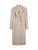 GOBI Cashmere Tussenmantel ‘Double-Breasted Long Coat’  taupe