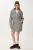 Oversized Haringbone Wol Katoenen Midi Overjas