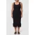 GUESS Luca Fringed Hem Mid Jet Black A996