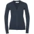 Russell Collection Dames/Dames Gebreid V Hals Vest (Franse marine)