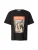 JACK & JONES Shirt ‘JORPULP FICTION’  citroen / grijs / bloedrood / zwart