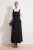 Platte, mouwloze maxi-jurk voor dames, casual/dagelijks, skaterjurk met hijab.