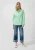 s.Oliver Blouse  groen / lichtgroen / wit