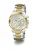 GUESS Analoog horloge ‘Equality’  goud / zilver
