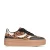 POSH by Poelman Bodie sneakers met panterprint zwart/beige