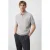 Mango Man slim fit polo – naturel wit