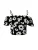 Guido Maria Kretschmer Women Top ‘Jolin’  zwart / wit