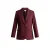 Base Level regular blazer donkerrood