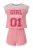 For You Moda Set  grijs / pink / rosa / wit