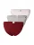 Tommy Hilfiger Underwear Slip  lichtgrijs / bordeaux / wit