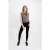 BALR Padded Shoulder Top Gargoyle